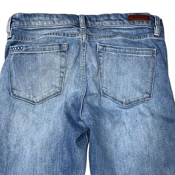 Blank NYC Women’s Goin Digital Floral Distressed Ankle Jean - Picture 6 of 8